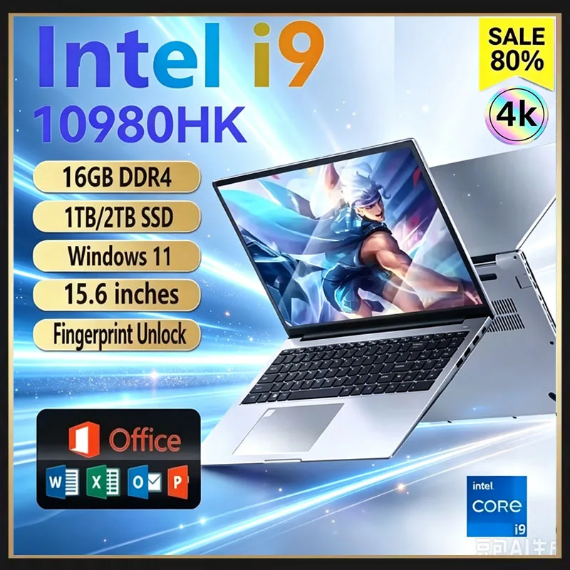Ddr4 Laptop Ram - 15,6-calowy przenośny laptop z procesorem Intel