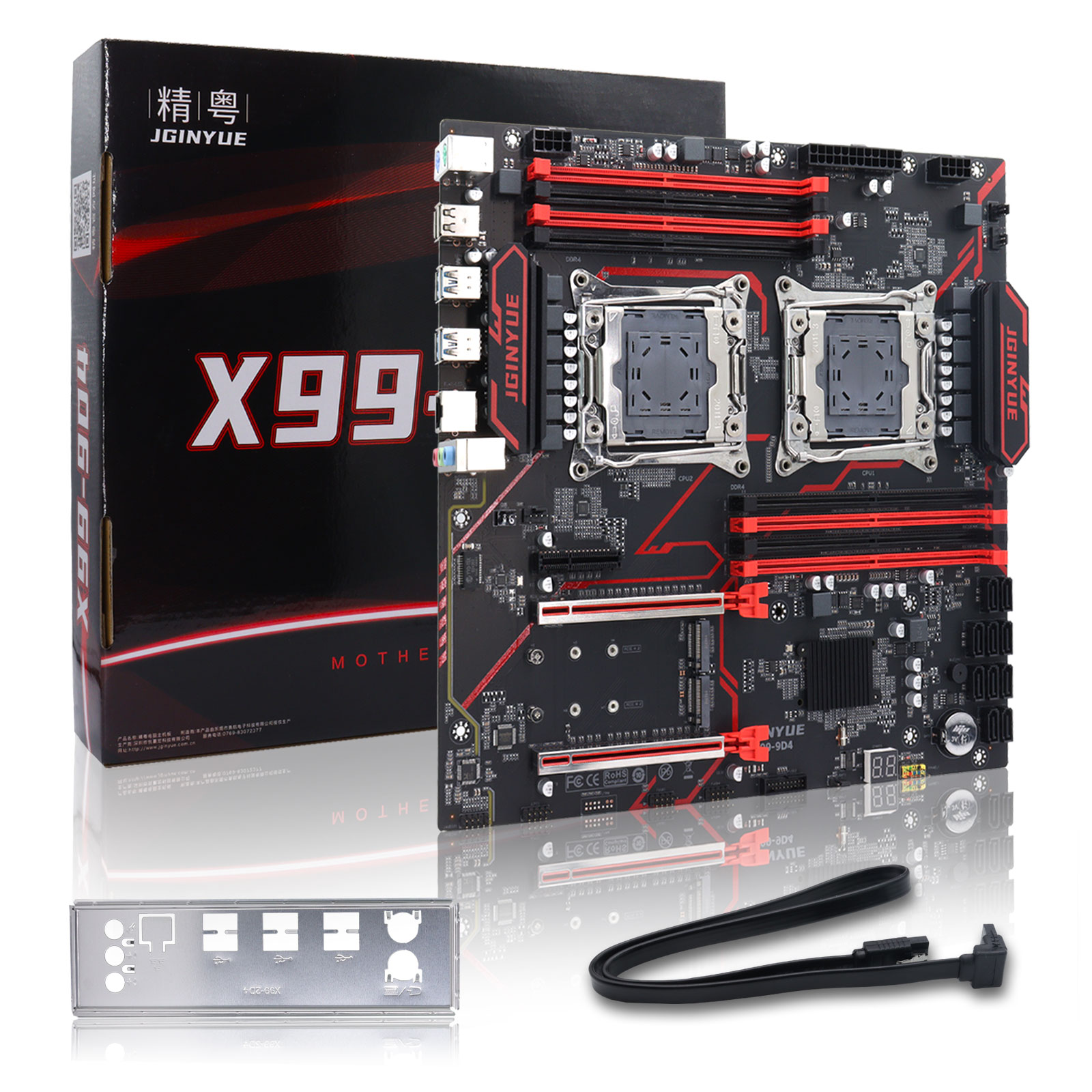 JGINYUE X99‑9D4 Dual LGA2011‑3 – Ecc Ram Server recenzja i cena