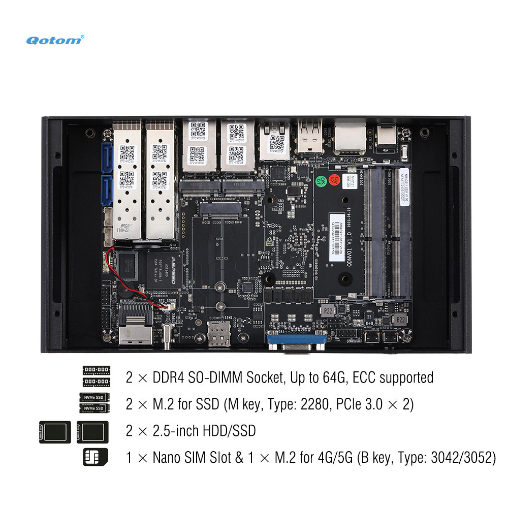 Mini PC Q20300G9 z procesorem  – Ddr4 Desktop Ram recenzja i cena